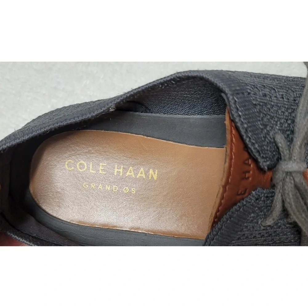 Cole Haan Shoes Mens 10M Gray Stitchlite Wingtip Oxford Zerogrand Shoes Sneakers